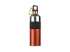  Garrafa em ao inoxidvel com grip borracha e mosqueto 750 ml
