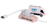 Hub USB em formato personalizado