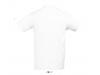 T-SHIRT DE GOLA REDONDA BRANCA PARA HOMEM 3XL IMPERIAL