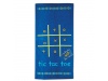 Toalha Tic-Tac-Toe com jogo