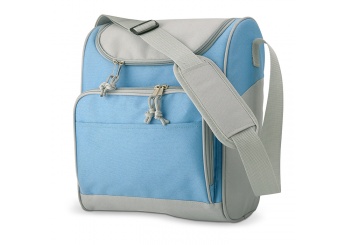 Mochila geleira com bolso frontal e ala