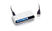 HUB 4 Portas USB 2.0 com Display de Hora e Temperatura NICO