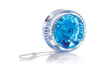 Yo-yo com luz vermelha intermitente