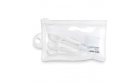 Kit Dental: Bolsa + Escova + Tubo de Creme Dental + Flossers Dentrios