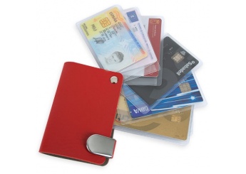 Carteira Porta-cartes de visita Poker Luxe