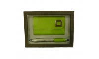 Conjunto porta-Cartes + Caneta
