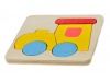 Puzzle de madeira Comboio