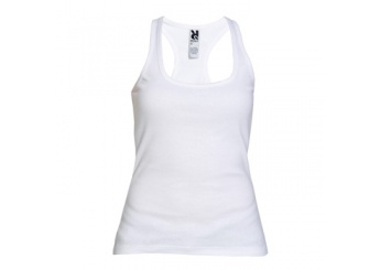 T-SHIRT CAROLINA para Senhora 220 gr/m2 Branca