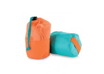 Toalha de desporto em bolsa de rede