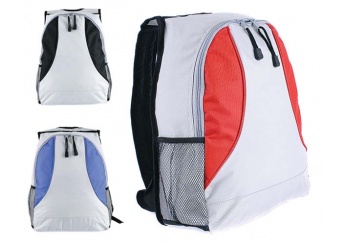 Mochila desportiva com bolsos laterais