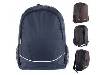 Mochila com bolsos frontal e laterais