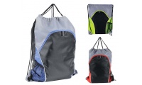Saco mochila com 2 bolsas