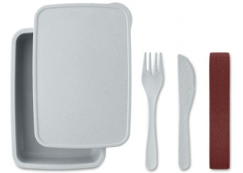 Lancheira com garfo e faca ASTORIABOX  