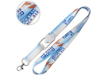 Lanyard de sublimao com abridor de garrafas