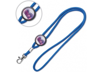  Lanyard redondo com slider abobadado
