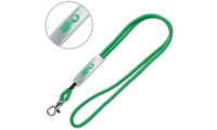 Lanyard redondo com slider de PVC