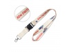 Fita de Pescoo lanyard com fivela sublimao