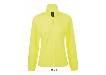 CASACO POLAR COM FECHO PARA SENHORA NORTH FLUORESCENTE
