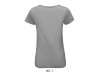 T-shirt Cintada de Gola Redonda para Senhora Cores MARTIN WOMEN
