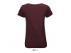 T-shirt Cintada de Gola Redonda para Senhora Cores MARTIN WOMEN