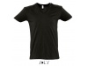 T-SHIRT COM GOLA EM V ACENTUADA CORES PARA HOMEM MASTER