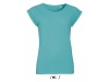 T-SHIRT DE GOLA REDONDA CORES PARA SENHORA MELBA