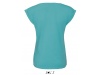 T-SHIRT DE GOLA REDONDA CORES PARA SENHORA MELBA