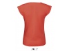 T-SHIRT DE GOLA REDONDA CORES PARA SENHORA MELBA
