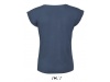 T-SHIRT DE GOLA REDONDA CORES PARA SENHORA MELBA