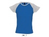 T-SHIRT BICOLOR COM MANGAS RAGL PARA SENHORA MILKY