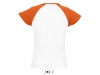 T-SHIRT BICOLOR COM MANGAS RAGL PARA SENHORA MILKY
