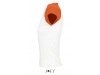 T-SHIRT BICOLOR COM MANGAS RAGL PARA SENHORA MILKY