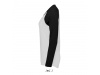 T-SHIRT BICOLOR COM MANGAS COMPRIDAS RAGL PARA SENHORA MILKY LSL