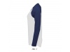 T-SHIRT BICOLOR COM MANGAS COMPRIDAS RAGL PARA SENHORA MILKY LSL