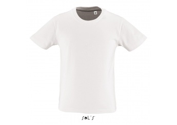 T-shirt de manga Curta Criana MILO KIDS Branco
