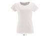 T-shirt de manga curta para senhora MILO WOMEN Branca