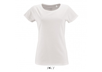 T-shirt de manga curta para senhora MILO WOMEN Branca