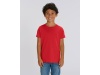T-shirt manga curta criana unisex Cores Mini Creator