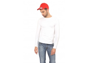 T-SHIRT UNISEXO MANGA COMPRIDA MUKUA PLANET BRANCO