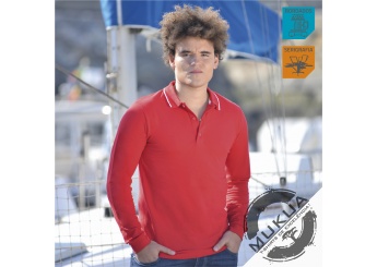 POLO MANGA COMPRIDA MUKUA EVOLUTION 210gr/m2