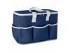 Refrigerador com bolsos frontais e um bolso lateral com zper