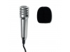 Mini microfone com suporte SHIBA