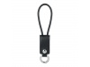 Porta-Chaves com cabo de carregamento micro-B USB 2A