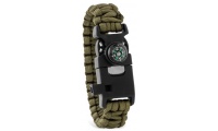 Pulseira com kit de sobrevivncia SURVIVAL  