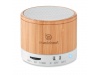 Coluna Bluetooth 4.2 ROUND BAMBOO