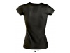 T-SHIRT COM GOLA REDONDA PARA SENHORA CORES MOODY