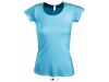 T-SHIRT COM GOLA REDONDA PARA SENHORA CORES MOODY