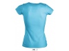T-SHIRT COM GOLA REDONDA PARA SENHORA CORES MOODY