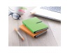 Notebook reciclado pautado 70 paginas + post-it + Esferogrfica