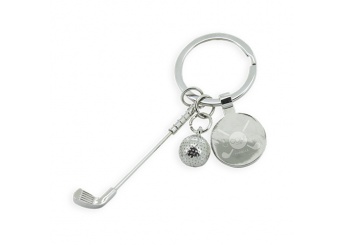 Porta-Chaves Metlico Golf
